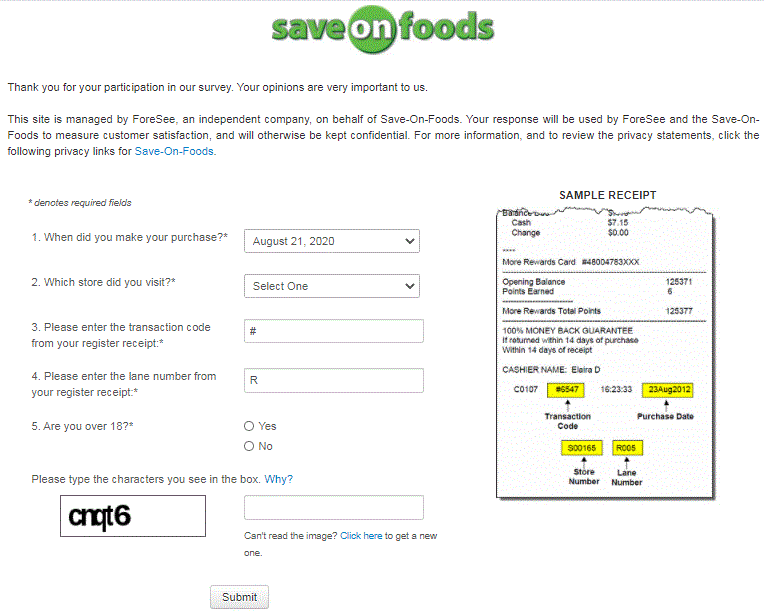 www.SaveonFoods.com/survey