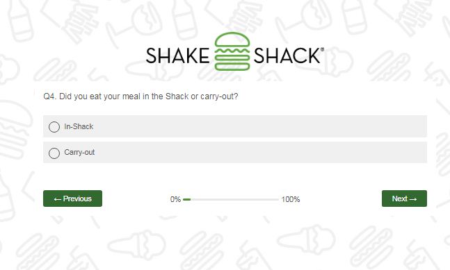Shake Shack Consumer Survey