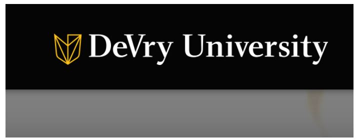DeVry University Account