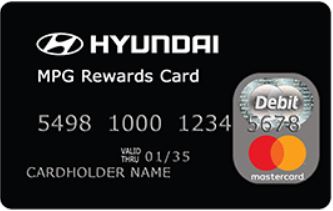 Hyundai MPG Rewards Card