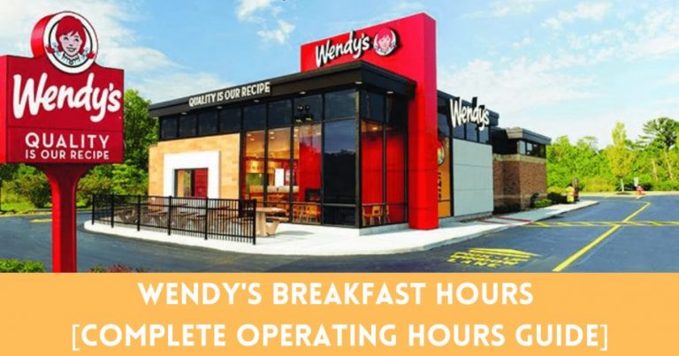 wendy’s hours