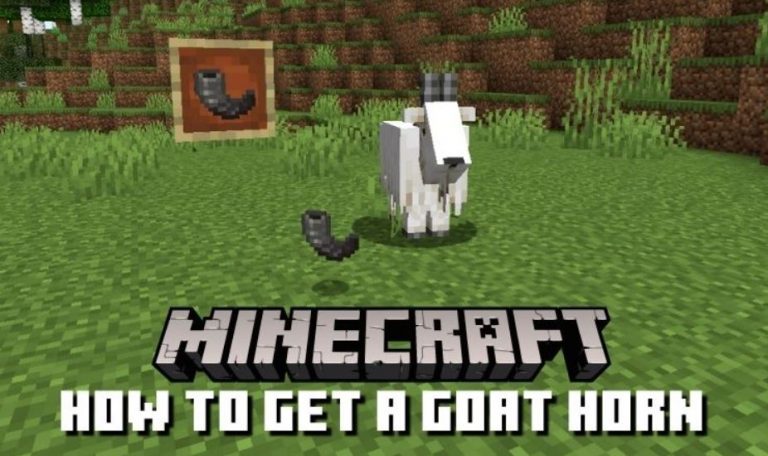 How to Get a Goat Horn in Minecraft