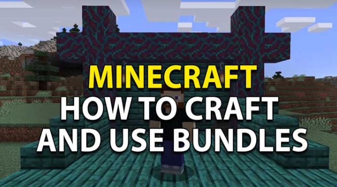 Craft And Use Bundles In Minecraft