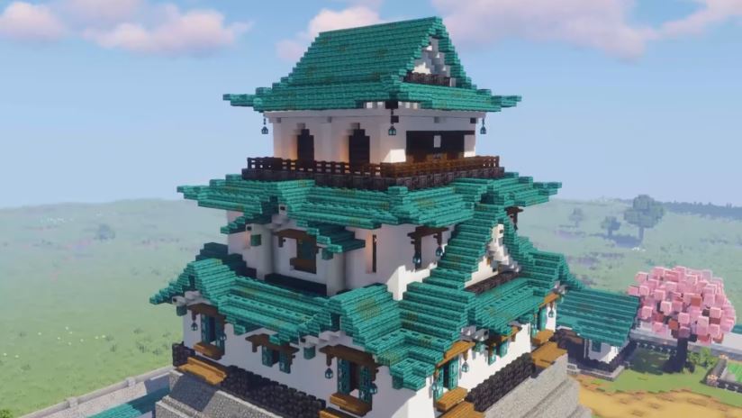 Huge Japanese Castle