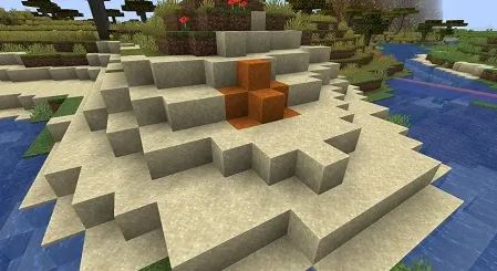 Sand Blocks in Minecraft