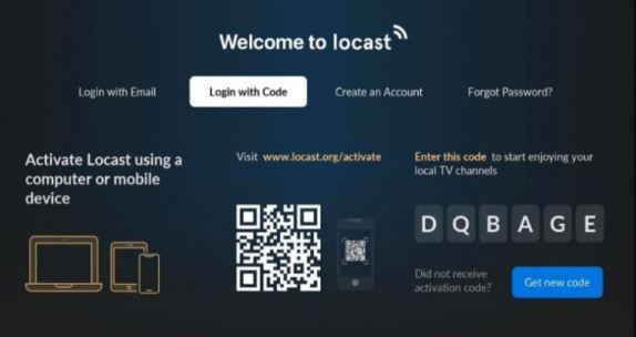 Locast.org Activate on Your Smart-TV