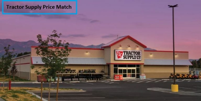 Tractor Supply Price Match