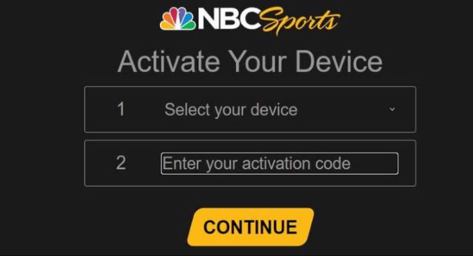 How to Activate NBC Sports using www.nbcsports.com activate